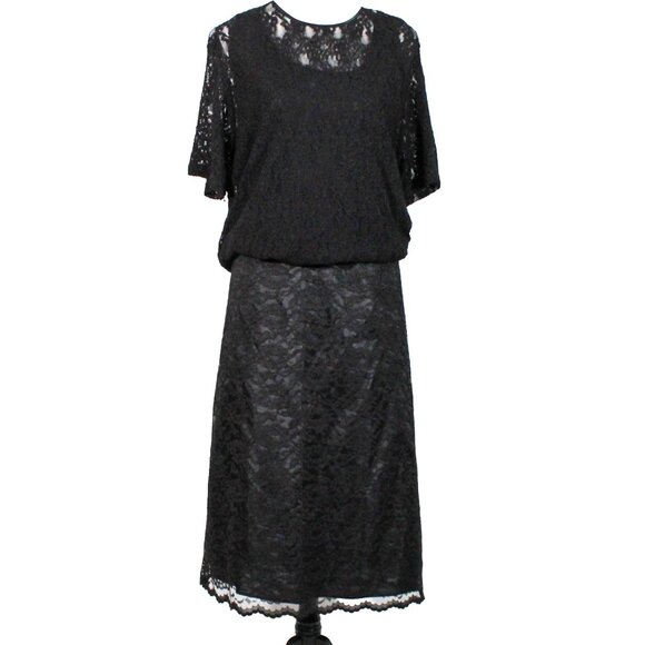 Vintage 1997 NWT Kathy Lee Gifford Plus Size Lace Blouse – Size 22/24W - Picture 9 of 10